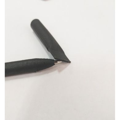 Еко ручка паперова кулькова з ковпачком V1630